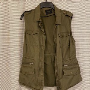 Love Tree Khacki Green Utility Vest